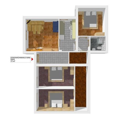 Haus Nina Lejlighed Gerlosberg Eksteriør billede