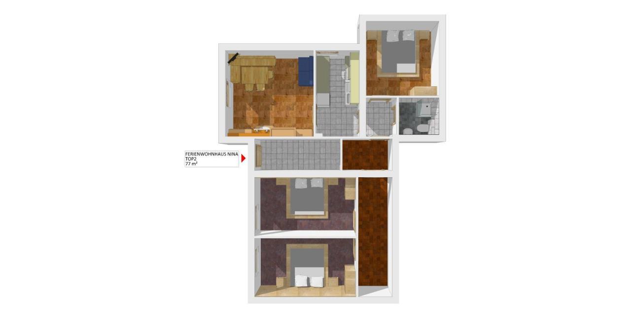 Haus Nina Lejlighed Gerlosberg Eksteriør billede